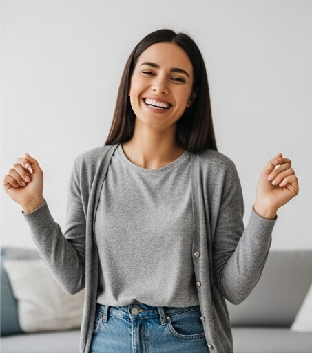 Women after treatment - Emergency dentist Haslemere